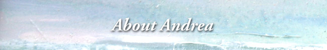All About Andrea Foulkes About Andrea Header